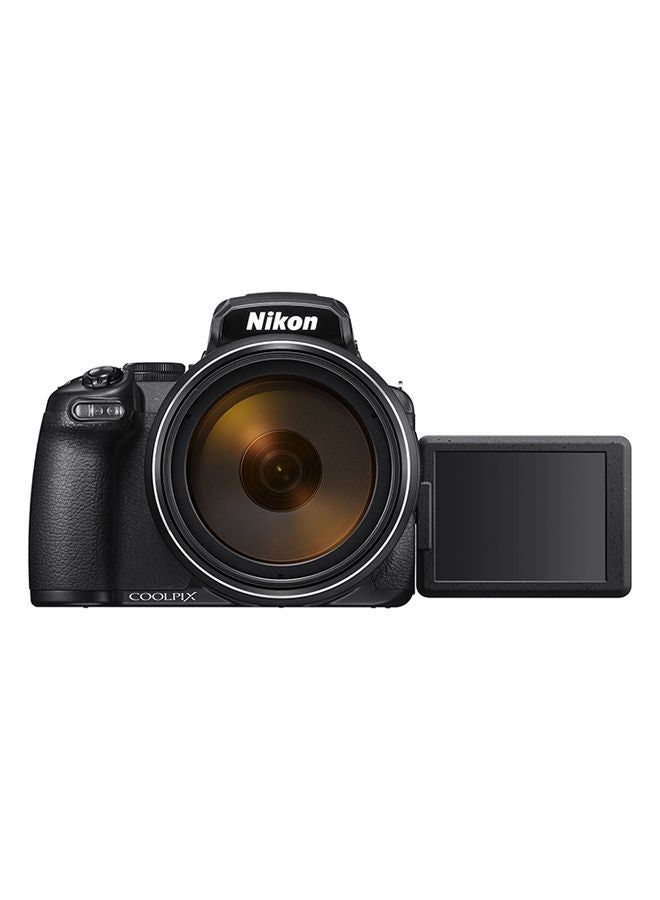 Nikon - Coolpix P1000 Point And Shoot Camera 125x Wide Optical Zoom-Nikkor ED Glass Lens 16MP With Vari-Angle LCD Screen Built-In Wi-Fi And Bluetooth - Image 1