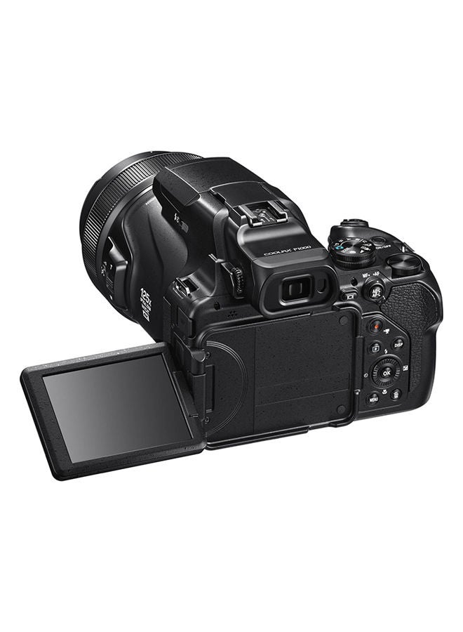 Nikon - Coolpix P1000 Point And Shoot Camera 125x Wide Optical Zoom-Nikkor ED Glass Lens 16MP With Vari-Angle LCD Screen Built-In Wi-Fi And Bluetooth - Image 1