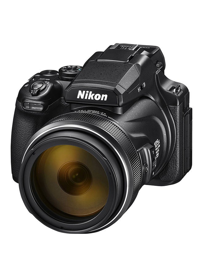 Nikon - Coolpix P1000 Point And Shoot Camera 125x Wide Optical Zoom-Nikkor ED Glass Lens 16MP With Vari-Angle LCD Screen Built-In Wi-Fi And Bluetooth - Image 1