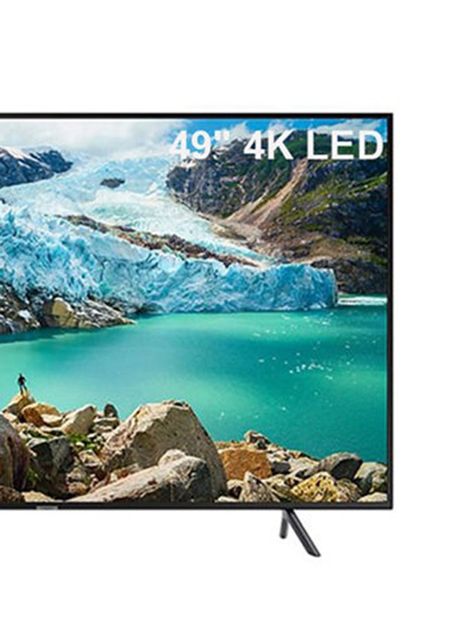 Samsung - 49-Inch 4K Ultra HD Flat Smart TV UA49RU7100 Black - Image 1