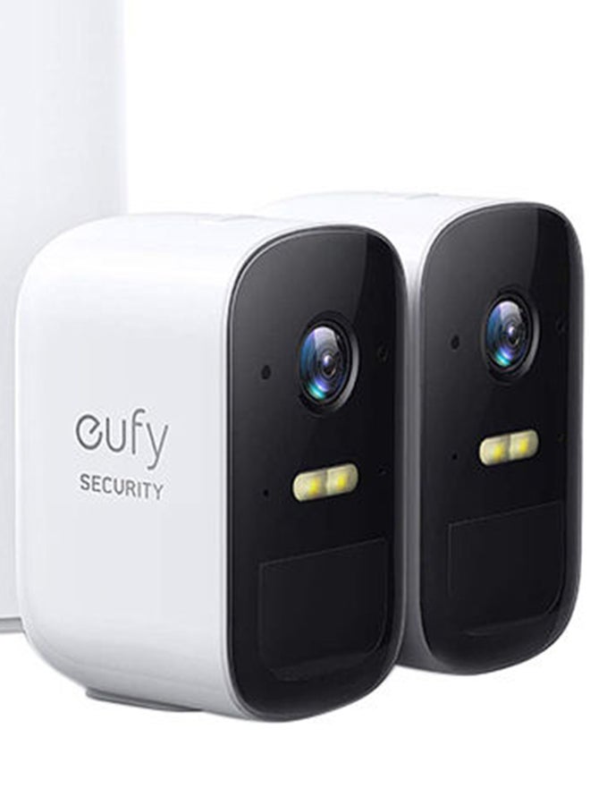 eufy - Security, eufyCam 2C 2-Cam Kit, Security Camera Outdoor, Wireless Home Security System with 180-Day Battery Life, HomeKit Compatibility, 1080p HD, IP67, Night Vision, No Monthly Fee - Image 1