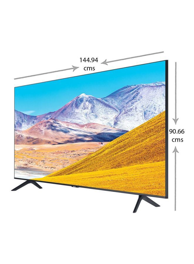 55-Inch 4K UHD Smart LED TV And Smart Remote Control UA55TU8000 Black