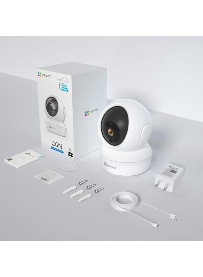 EZVIZ - Wi-Fi 2MP Smart Home Security Camera White - Image 1