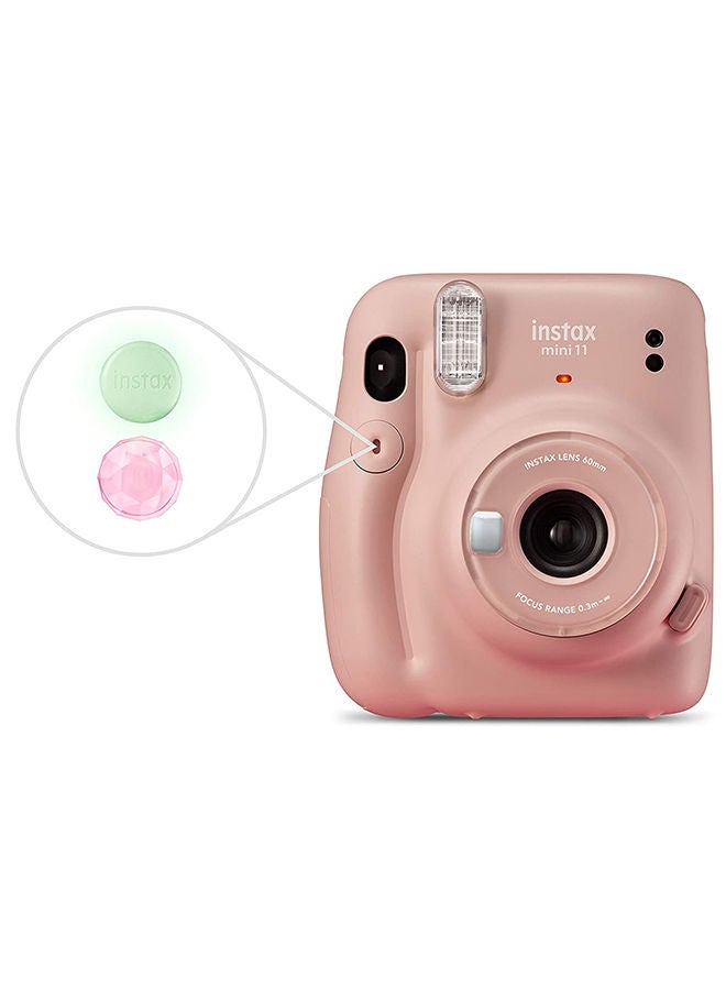 FUJIFILM - Instax Mini 11 Instant Film Camera Blush Pink - Image 1