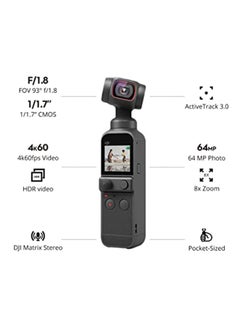 Pocket 2 With Wi-Fi / Bluetooth Capabilities / 4K Handheld Sports And Action Camera - v1668519616/N41782623A_8