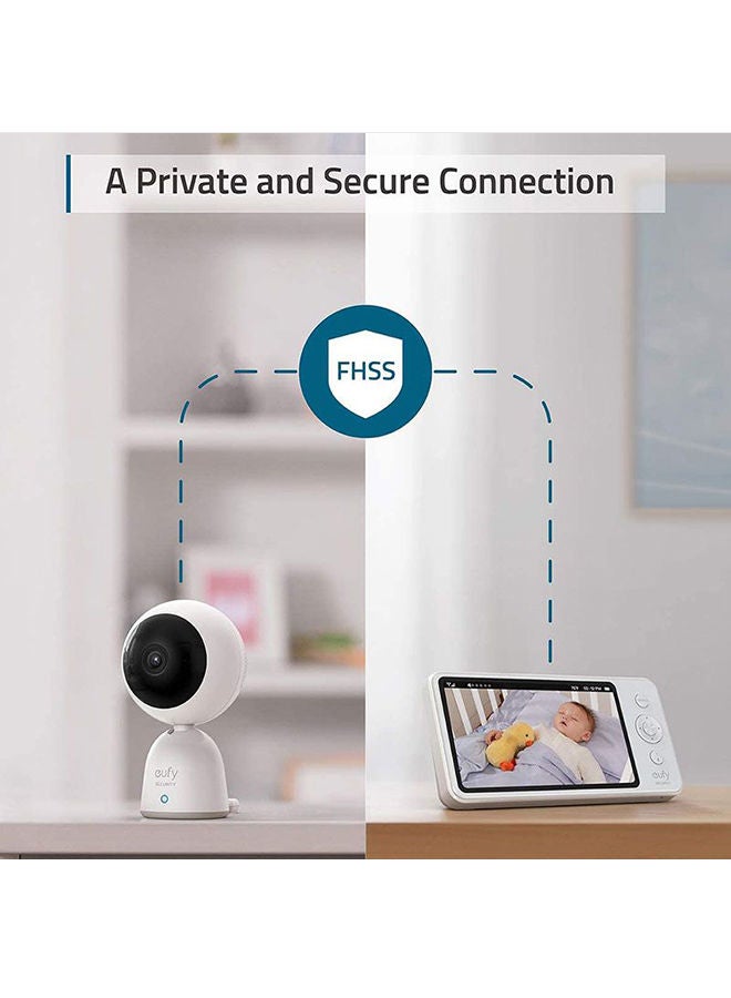 eufy - Video Baby Monitor 720P HD Resolution 1-CAM KIT - Image 1
