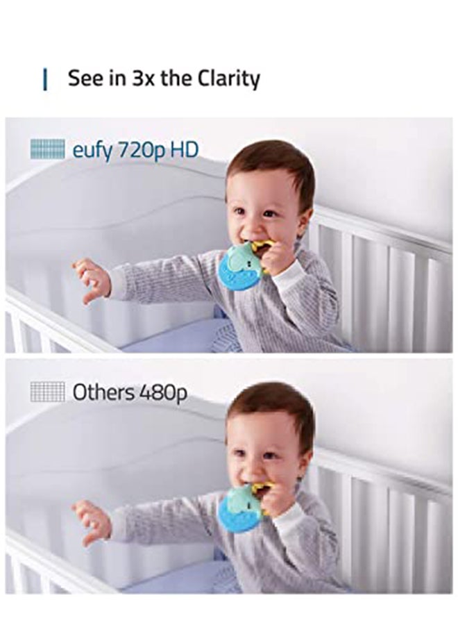 eufy - Video Baby Monitor 720P HD Resolution 1-CAM KIT - Image 1