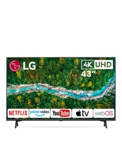 UHD 4K TV Cinema Screen Design Active HDR WebOS Smart AI ThinQ 43UP7750PVB.FU Black
