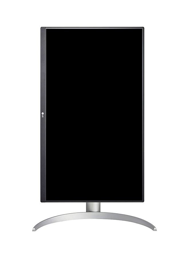LG - 27UP650-W 27 Inch 4K UHD IPS LED Monitor, VESA Display HDR 400, AMD FreeSync, Tilt, Height & Pivot Adjustable Stand, 60Hz Refresh Rate, 5ms Response Time, 1.07B Color Support 27UP650-W Silver/Black - Image 1