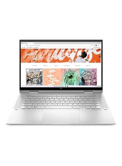Envy X360 15-ES2003CA (Upgraded Version) Laptop With 15.6-Inch Display,Intel Evo Core i7-1260P Processer/16GB RAM/1TB SSD/Intel Iris XE Graphics/Windows 11 Home English Silver