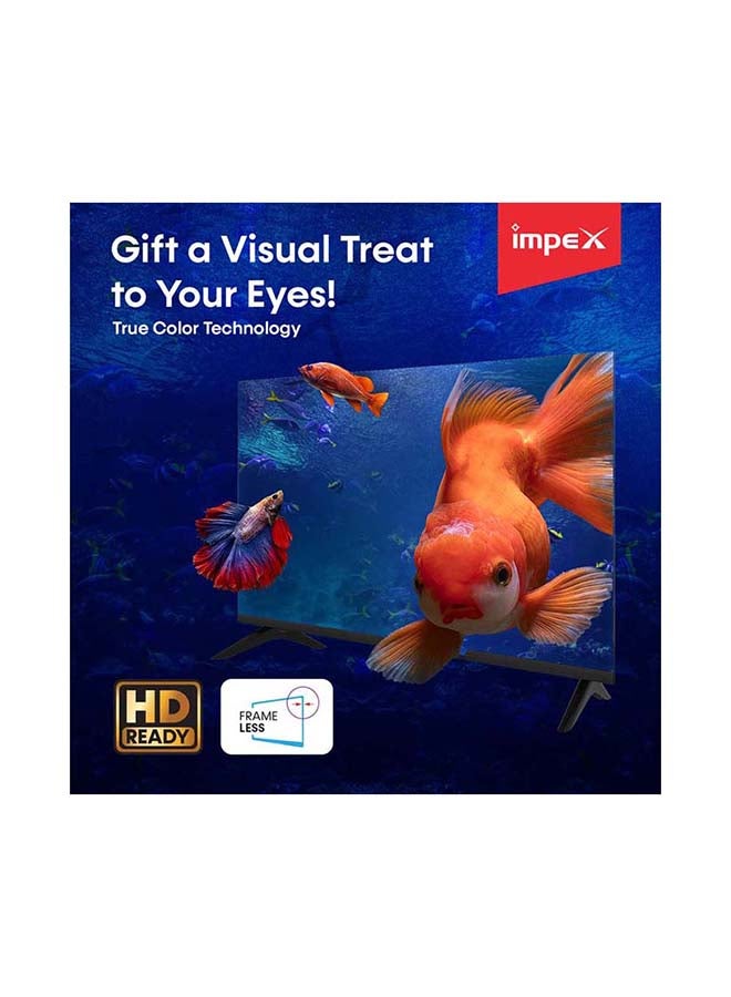 Impex - 40 Inch HD Ready Gloria Smart LED TV IX40HDS Black - Image 1