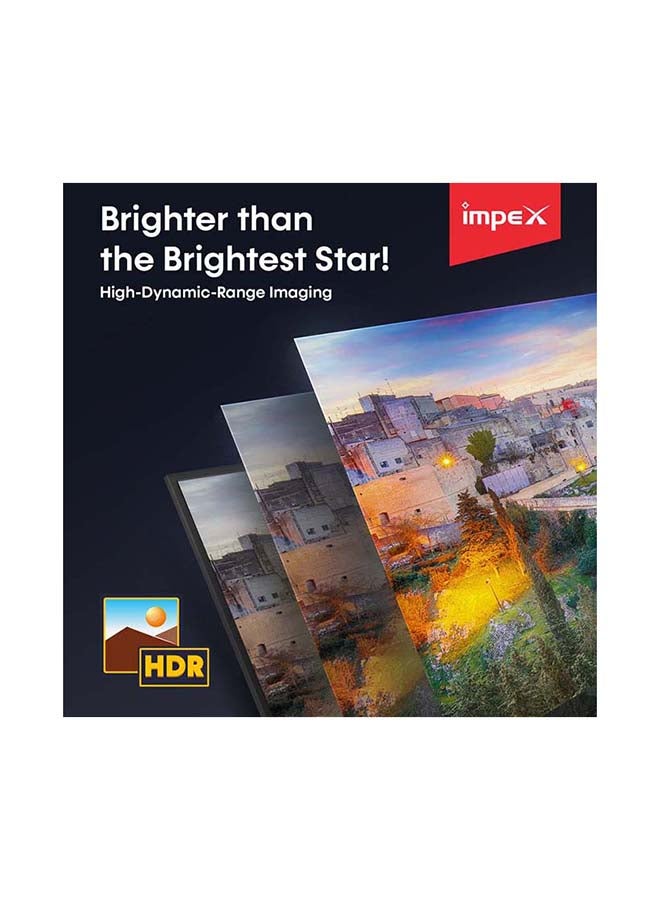 Impex - 40 Inch HD Ready Gloria Smart LED TV IX40HDS Black - Image 1