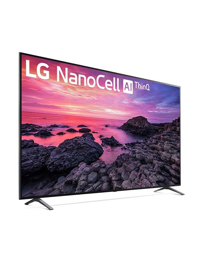 LG - 86-Inch NanoCell 90 Series 4K UHD Smart LED TV 86NANO90 Black - Image 1