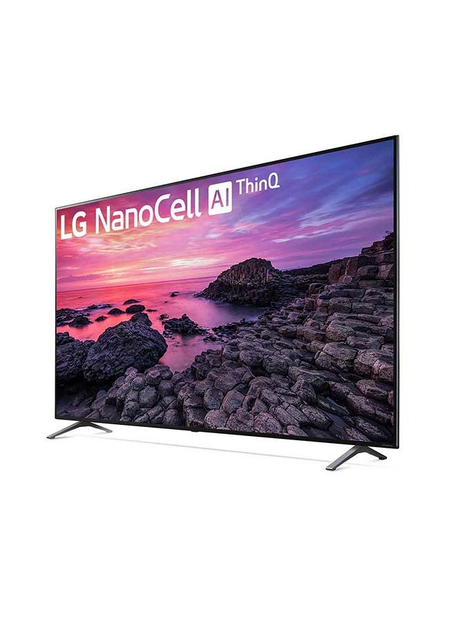 LG - 86-Inch NanoCell 90 Series 4K UHD Smart LED TV 86NANO90 Black - Image 1
