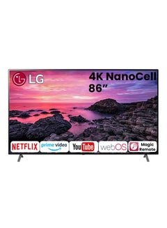 86-Inch NanoCell 90 Series 4K UHD Smart LED TV 86NANO90 Black