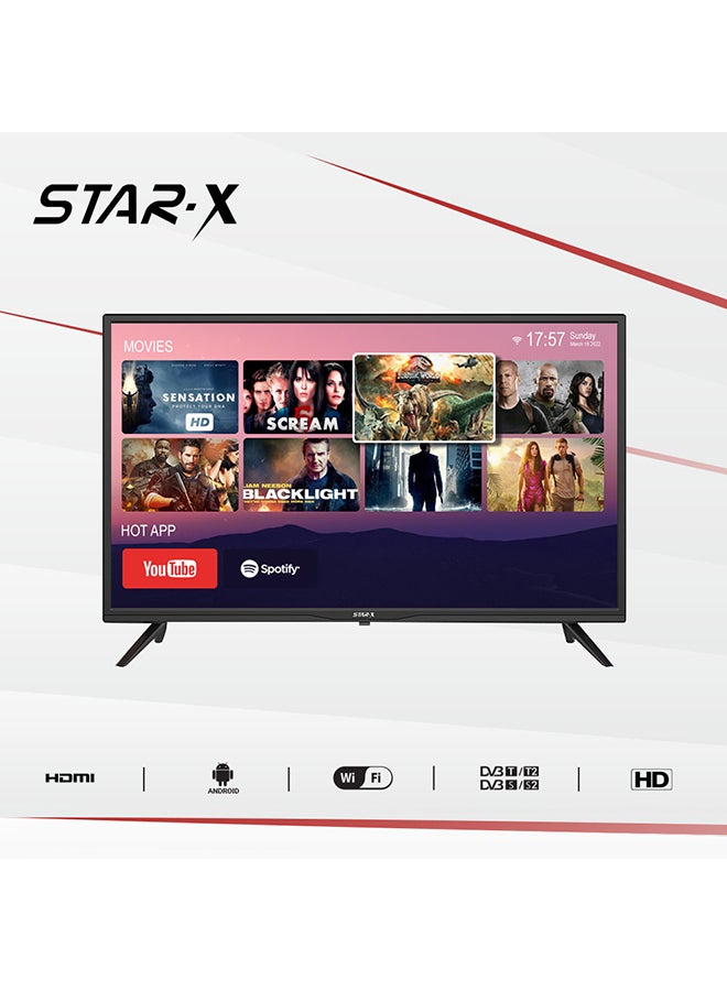 Star X - 32 Inch HD LED Smart Android Tv 32LN680V Black - Image 1