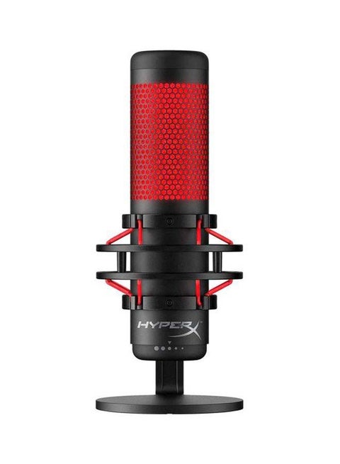 HyperX - ميكروفون مكثف إلكتريت متعدد الأنماط USB QuadCast