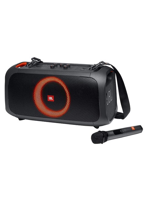 Party Box On-The-Go Wireless Multimedia Portable Bluetooth Speaker Black