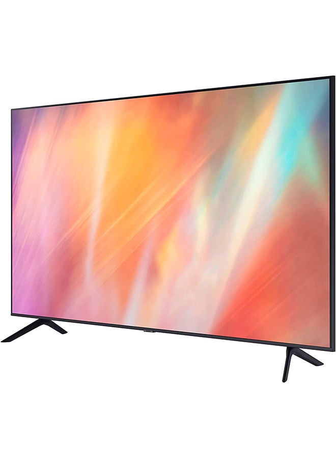 Samsung - 58 Inches AU7000 Crystal UHD 4K Flat Smart TV (2021) 58AU7000 Titan Black - AE - Image 1