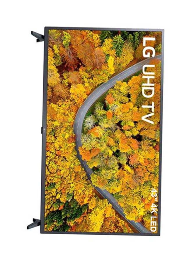 UHD 4K TV 43 Inch UP75 Series, 4K Active HDR WebOS Smart AI ThinQ 43UP7550PVG.FU Black