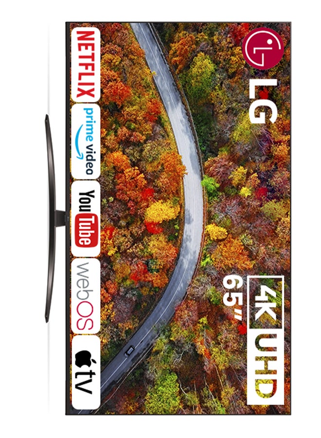 LG - UHD 4K TV 65 Inch UP81 Series, Cinema Screen Design 4K Active HDR WebOS Smart AI ThinQ 65UP8150PVB.FU Black - Image 1