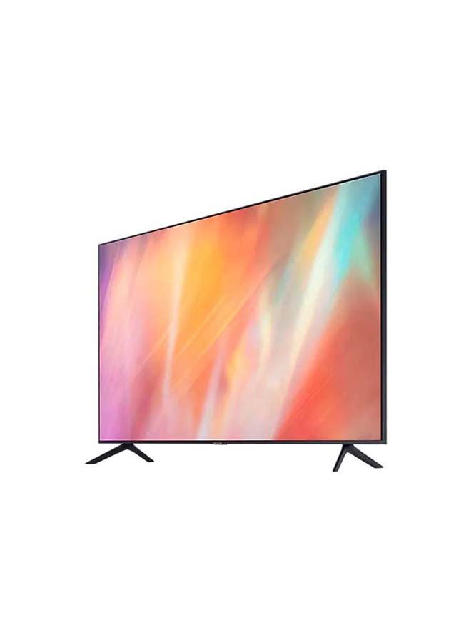 Samsung - 43-Inch Crystal UHD 4K Flat Smart TV 43AU7000UXZN, 43AU7000UXEG, UA43AU7000UXEG Titan Grey - Image 1