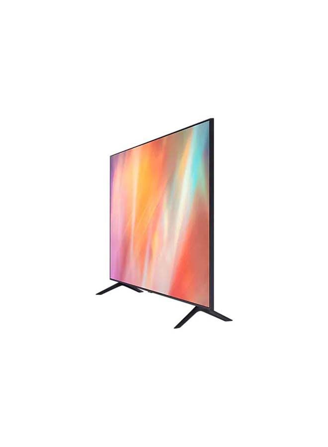 Samsung - 43-Inch Crystal UHD 4K Flat Smart TV 43AU7000UXZN, 43AU7000UXEG, UA43AU7000UXEG Titan Grey - Image 1
