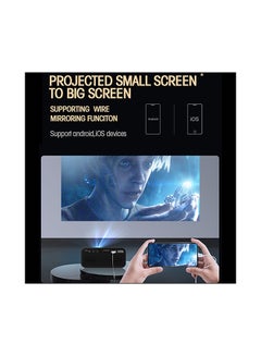 Wownect Mini Projectors 100 Lumens/Ideal Screen Size Upto 80 Inch For Kids/Small Room Native Res 360X240P Home Theater Portable Compatible With Hdmi, Usb, Av PROJ-WO-57-W White  - Image 4