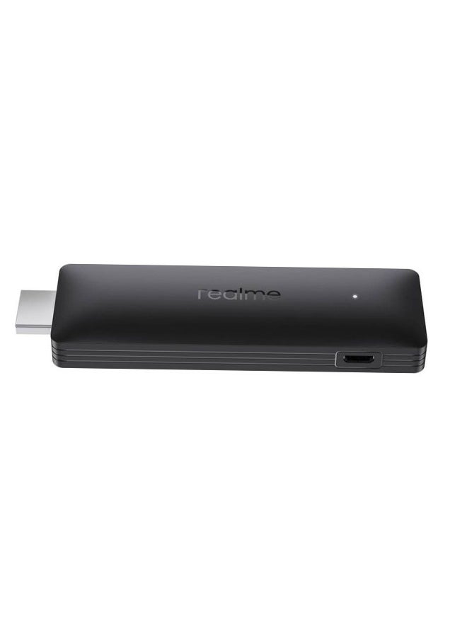 realme - 4k Smart Google TV Stick Black - Image 1