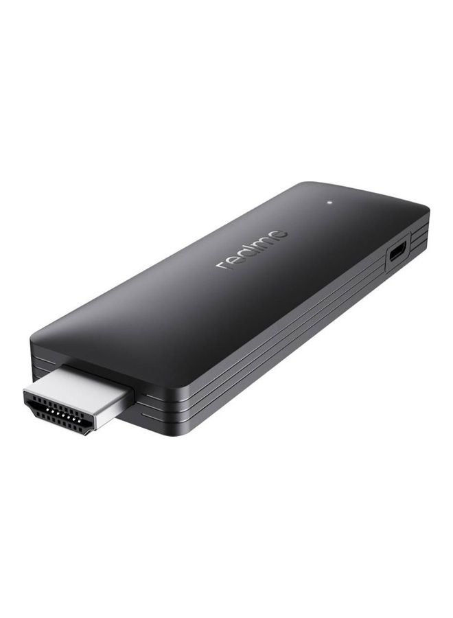 realme - 4k Smart Google TV Stick Black - Image 1