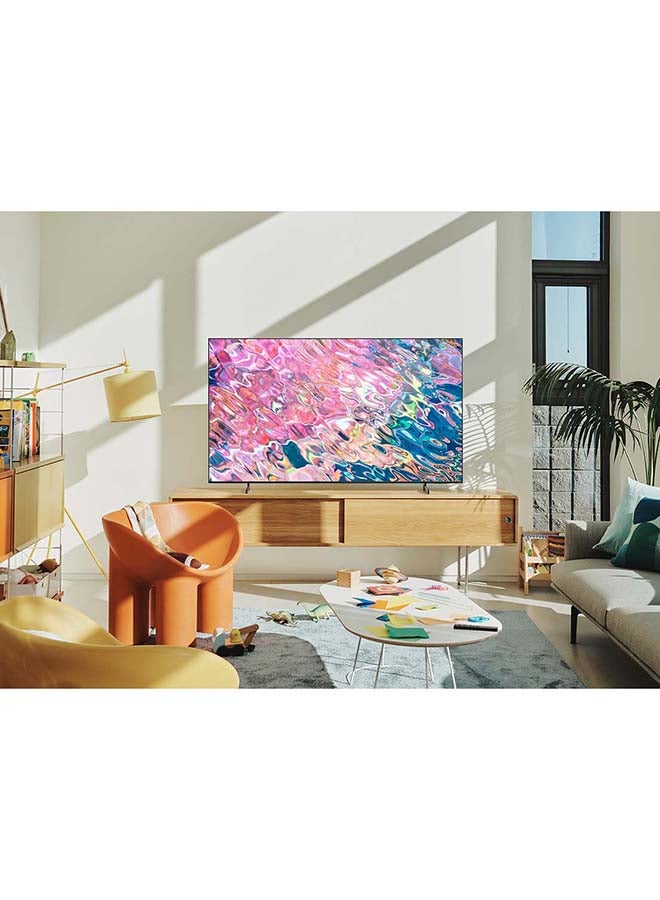 Samsung - 75 Inch QLED 4K Smart TV (2022) Q60 QA75Q60BAUXZN Black - Image 1