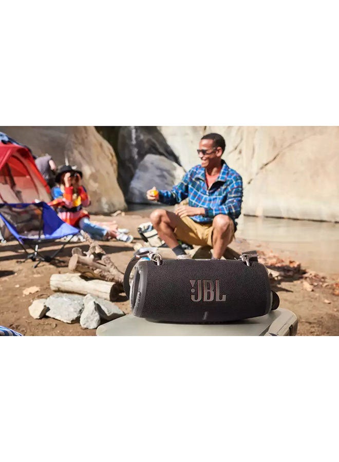 JBL - Xtreme 3 Portable Waterproof Speaker - Massive Pro Sound - Immersive Deep Bass - 15H Battery - Built In Charger Black - Image 1
