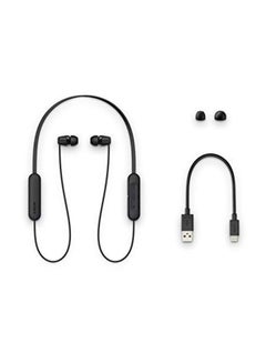 Sony WI-C200 Wireless In-Ear Earphones with Mic Black  - Image 5