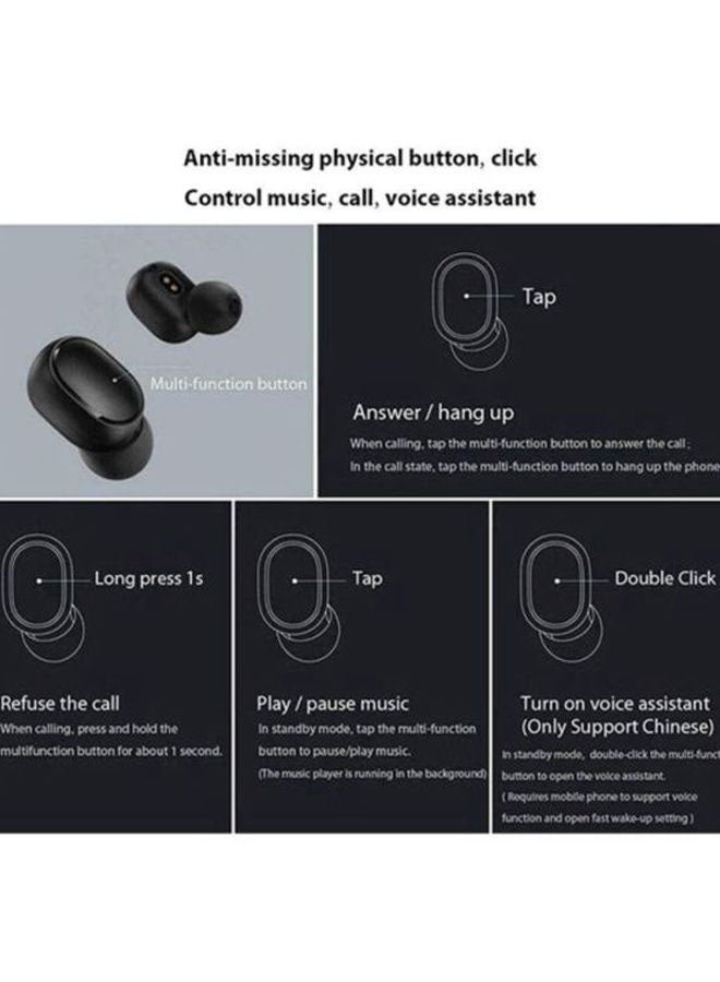 Xiaomi - AirDots Wireless In-Ear Earbuds Black - Image 1