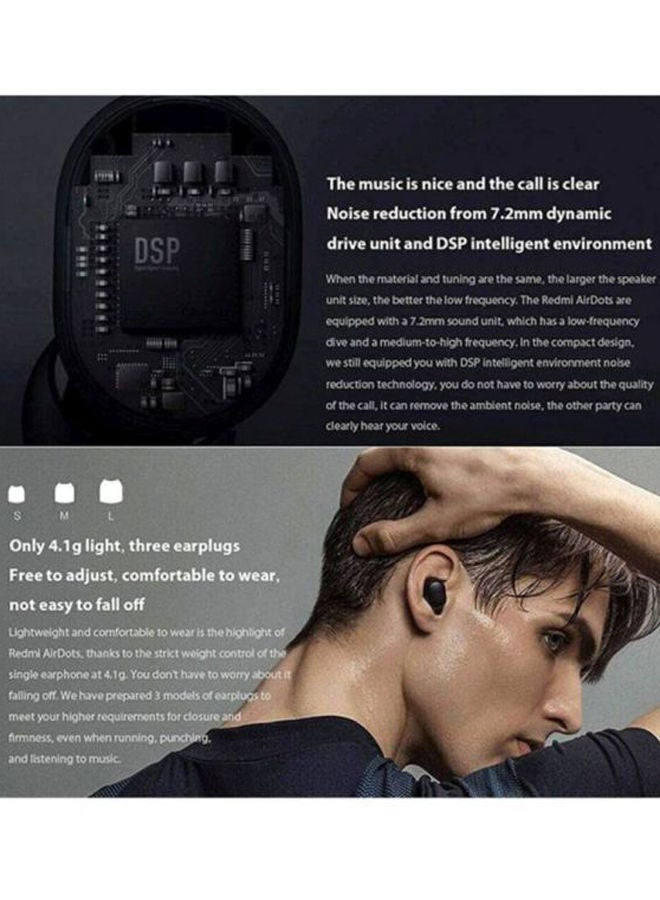 Xiaomi - AirDots Wireless In-Ear Earbuds Black - Image 1