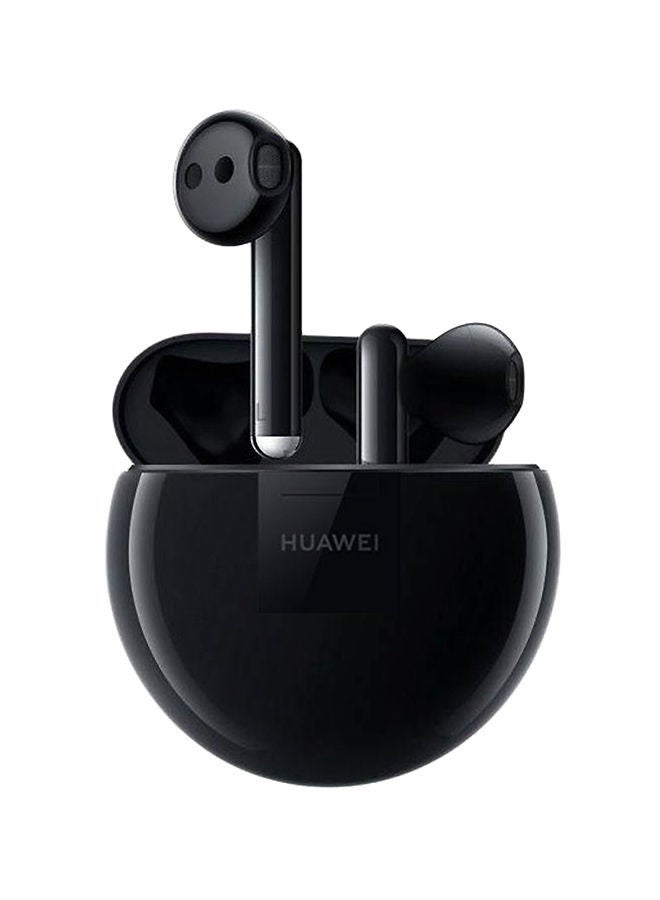 HUAWEI - FreeBuds 3 Wireless Noise Cancellation Earphones With Charging Case Carbon Black Carbon Black - Image 1