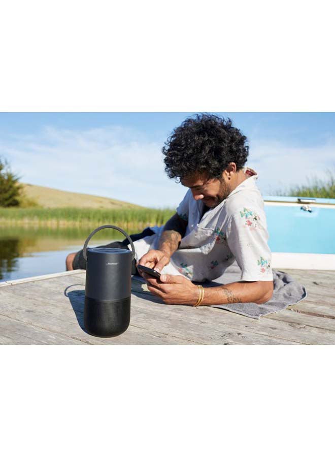 Portable Smart Speaker, Water-Resistant Design With 360° Sound Bluetooth Wi-Fi And Airplay 2 Triple Black - v1668531504/N32828503A_4