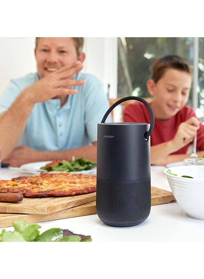 Portable Smart Speaker, Water-Resistant Design With 360° Sound Bluetooth Wi-Fi And Airplay 2 Triple Black - v1668531504/N32828503A_5