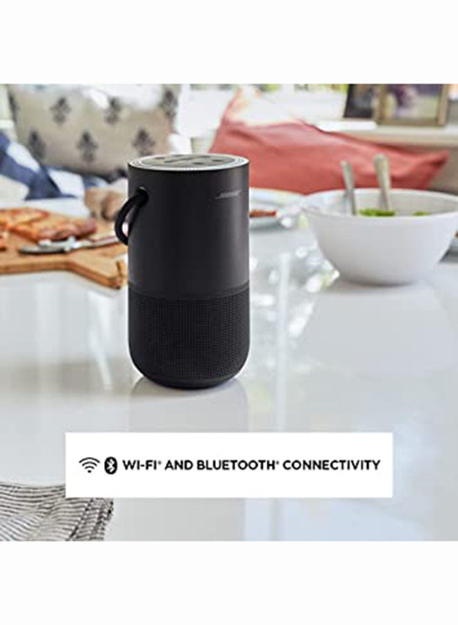 Portable Smart Speaker, Water-Resistant Design With 360° Sound Bluetooth Wi-Fi And Airplay 2 Triple Black - v1668531505/N32828503A_10