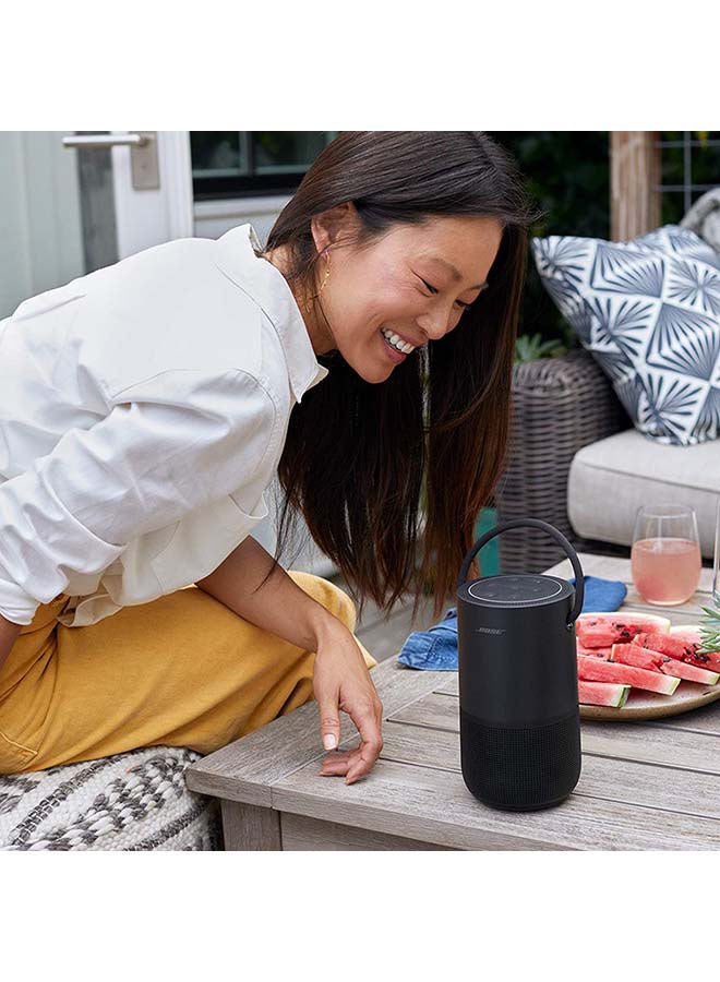 Portable Smart Speaker, Water-Resistant Design With 360° Sound Bluetooth Wi-Fi And Airplay 2 Triple Black - v1668531505/N32828503A_6