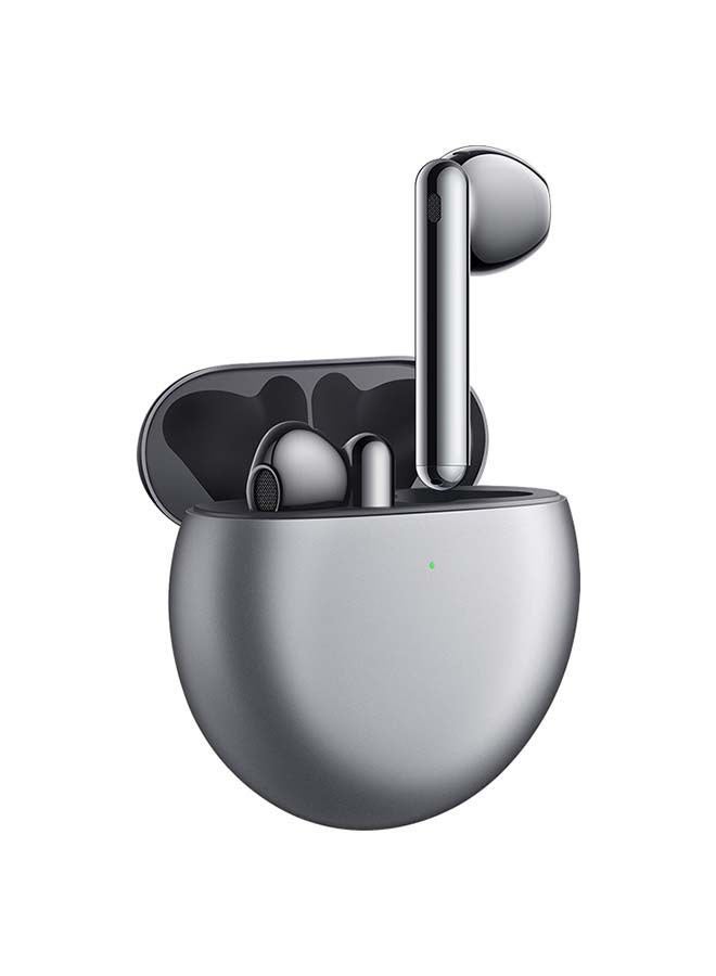 هواوي سماعات أذن فري بادز 4 لاسلكية تدعم تقنية البلوتوث مع خاصية إلغاء الضوضاء الفعَّالة فضي جليدي - Image 1