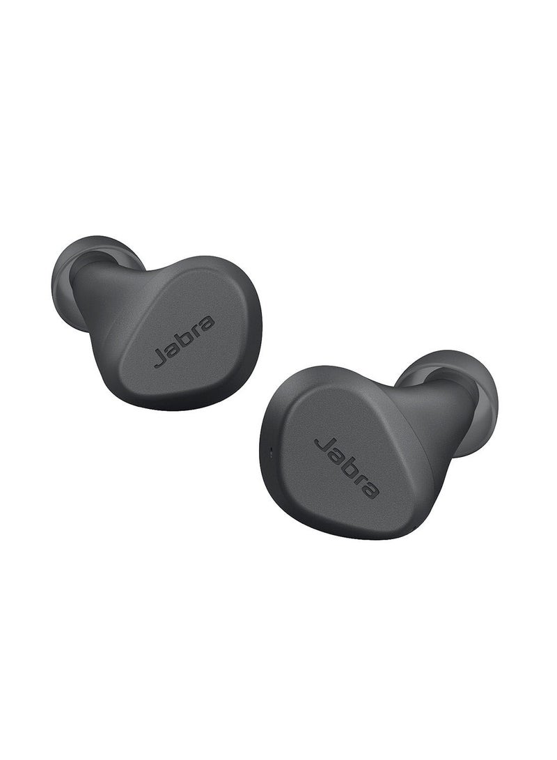 Jabra - Elite 2 In Ear Wireless Bluetooth Earbuds – Noise Isolating True Wireless Buds With 2 Built-In Microphones, Rich Bass, Customizable Sound Dark Grey - Image 1