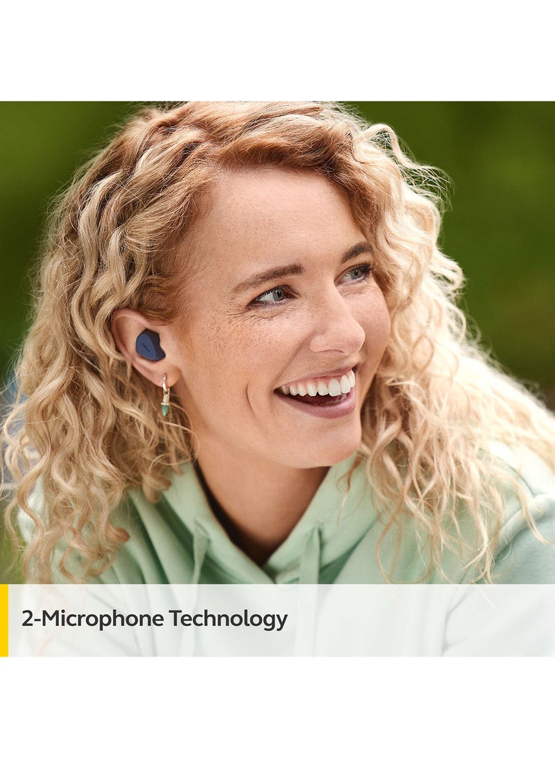Jabra - Elite 2 In Ear Wireless Bluetooth Earbuds – Noise Isolating True Wireless Buds With 2 Built-In Microphones, Rich Bass, Customizable Sound Dark Grey - Image 1