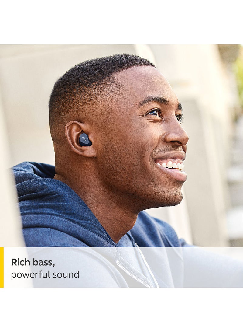 Jabra - Elite 2 In Ear Wireless Bluetooth Earbuds – Noise Isolating True Wireless Buds With 2 Built-In Microphones, Rich Bass, Customizable Sound Dark Grey - Image 1