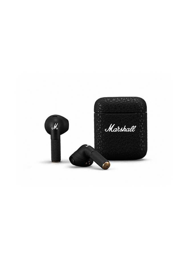 Marshall - Minor III True Wireless Bluetooth Water Resistant 25 Hours of Playtime in ear headphones Black - Image 1