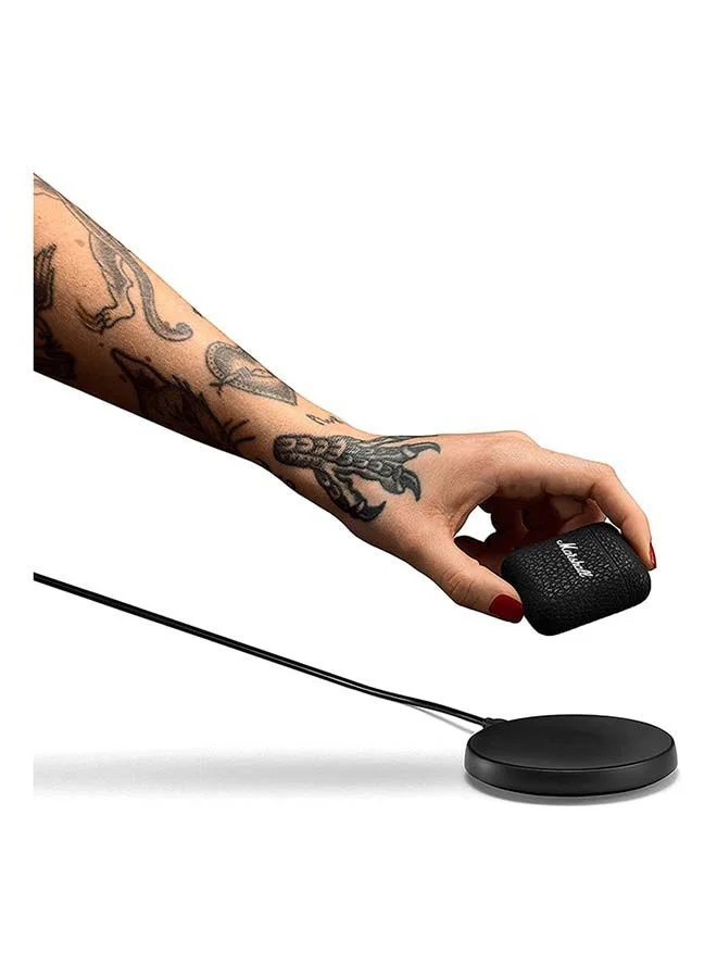 Marshall Minor III True Wireless Bluetooth Water Resistant 25 Hours of Playtime in ear headphones Black