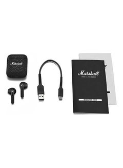 Marshall Minor III True Wireless Bluetooth Water Resistant 25 Hours of Playtime in ear headphones Black  - Image 5