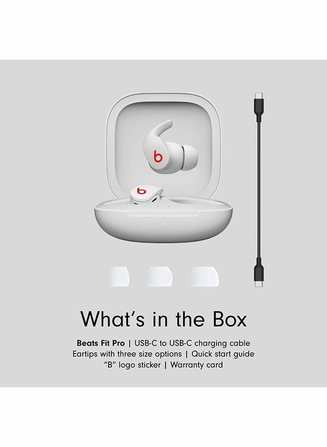 beats - Fit Pro True Wireless Noise Cancelling Earbuds Beats Beats White - Image 1