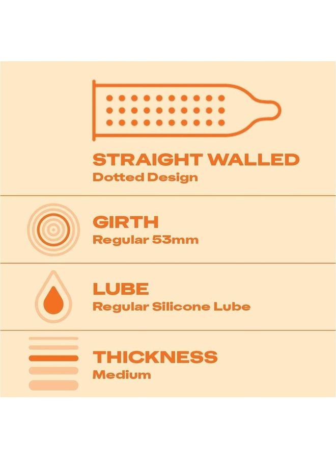 Durex 10 Piece Extra Dots Condoms  - Image 3