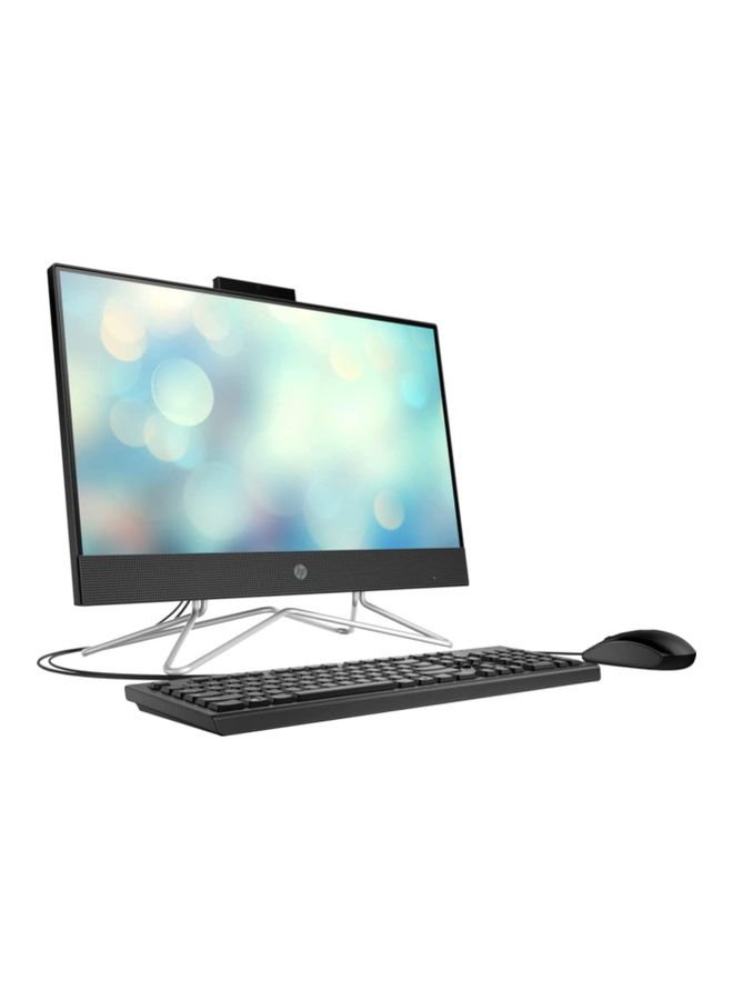 HP - 2022 Newest AIO Desktop With 21.5-Inch Display, Core i3-1115G4 Processor/8GB RAM/256GB SSD/Intel UHD Graphics/Windows 11 English Jet Black - Image 1